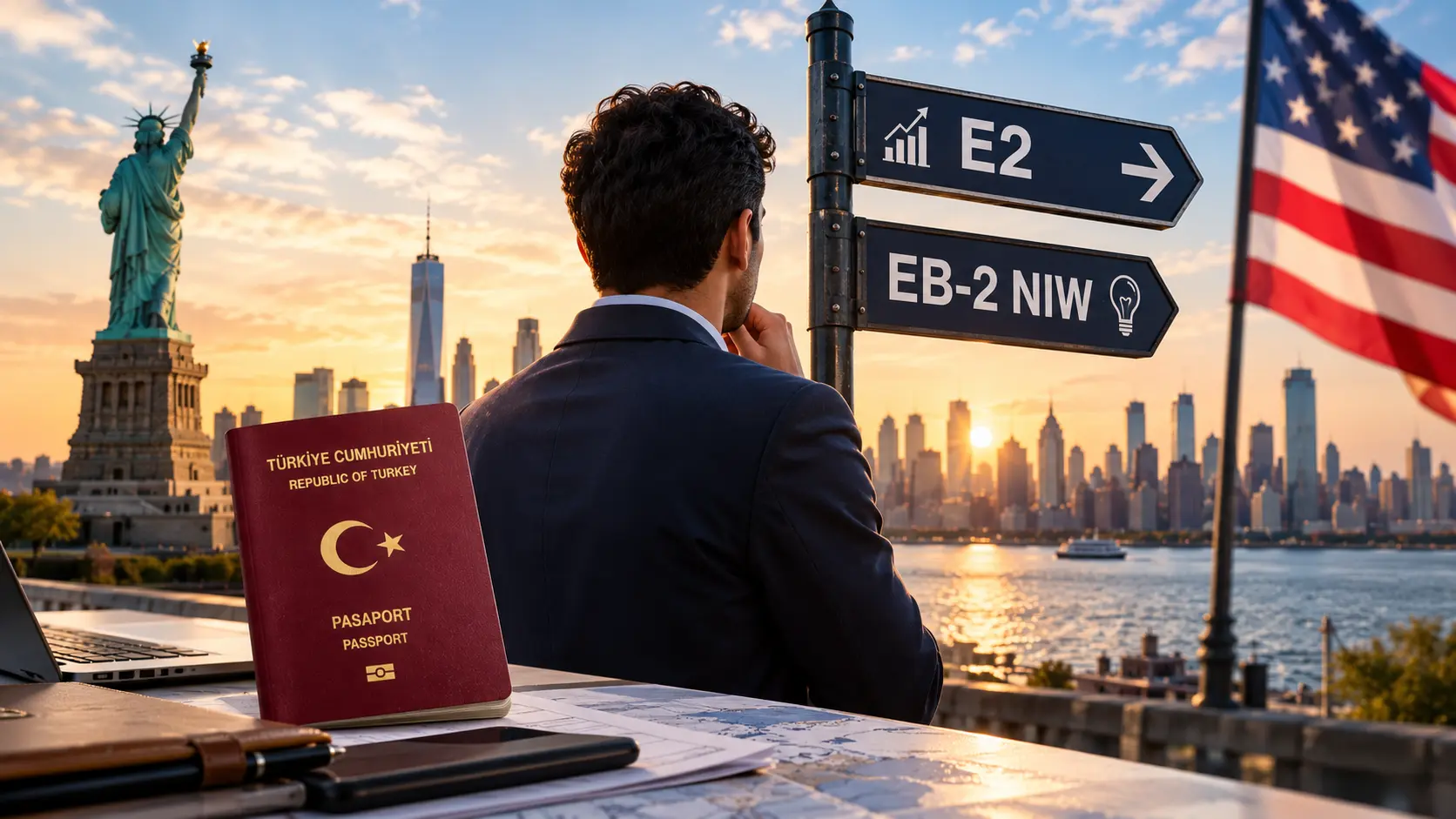 ویزای E2 آمریکا یا EB-2 NIW